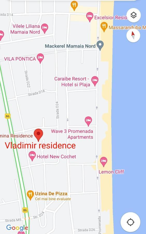 Vladimir Residence Mamaia Nord Navodari Bagian luar foto